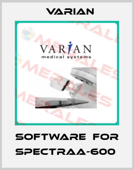software  for SpectrAA-600  Varian