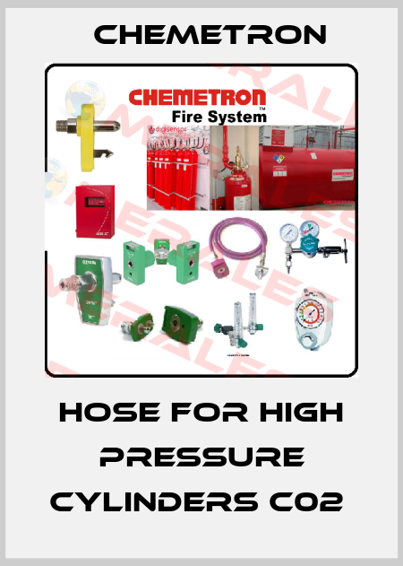 HOSE FOR HIGH PRESSURE CYLINDERS C02  Chemetron