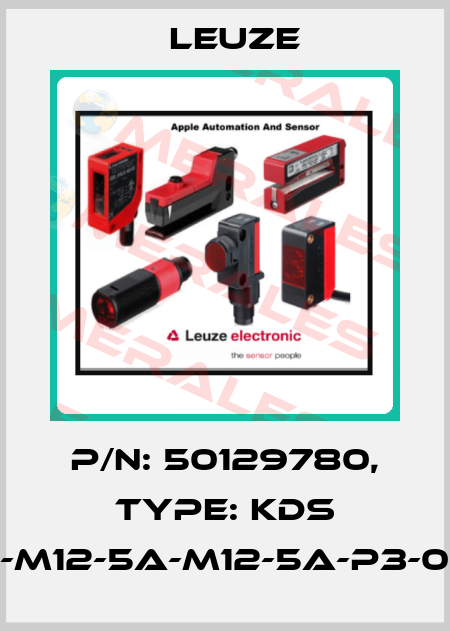 p/n: 50129780, Type: KDS DN-M12-5A-M12-5A-P3-020 Leuze