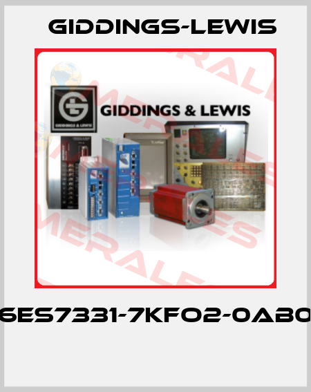 6ES7331-7KFO2-0AB0  Giddings-Lewis