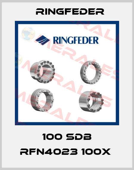 100 SDB RFN4023 100X  Ringfeder