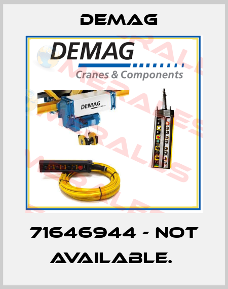 71646944 - NOT AVAILABLE.  Demag