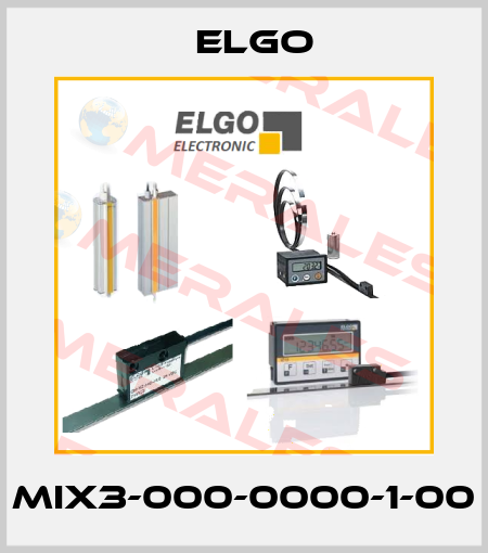MIX3-000-0000-1-00 Elgo