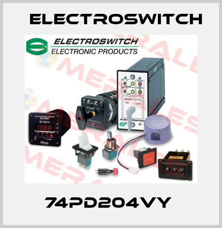 74PD204VY  Electroswitch