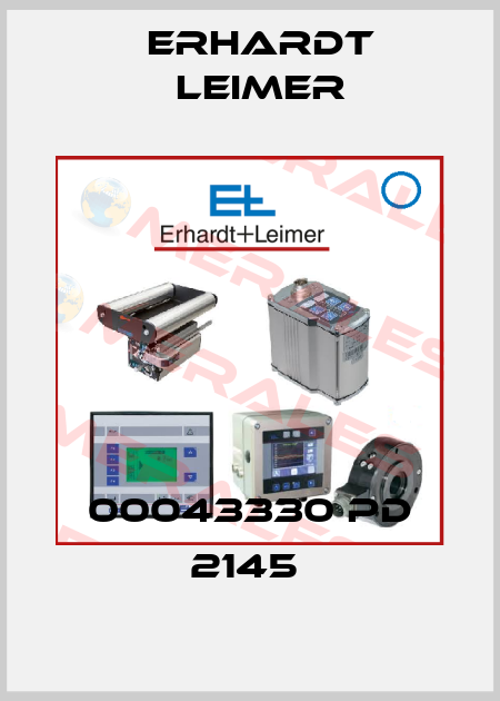 00043330 PD 2145  Erhardt Leimer