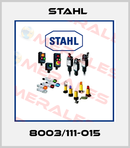 8003/111-015 Stahl