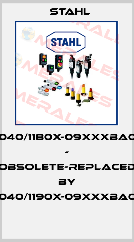 8040/1180X-09XXXBA05 - obsolete-replaced by 8040/1190X-09XXXBA05  Stahl