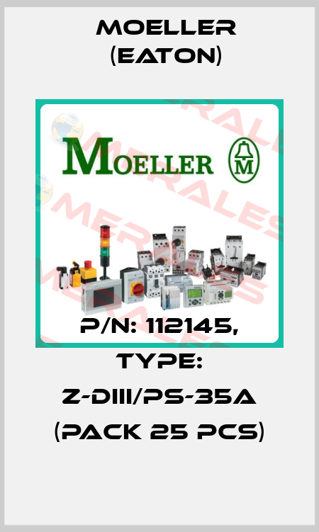 P/N: 112145, Type: Z-DIII/PS-35A (pack 25 pcs) Moeller (Eaton)