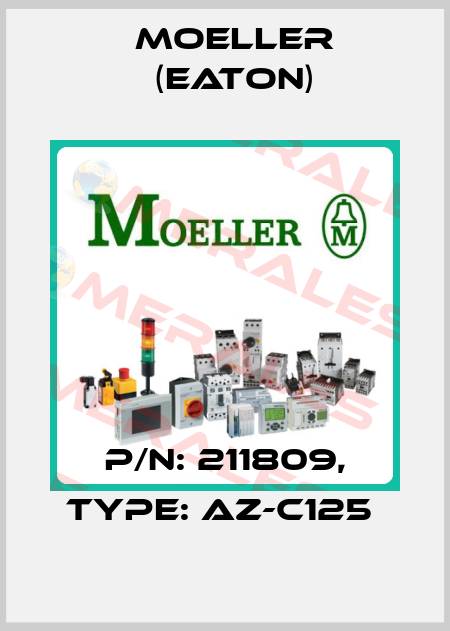 P/N: 211809, Type: AZ-C125  Moeller (Eaton)