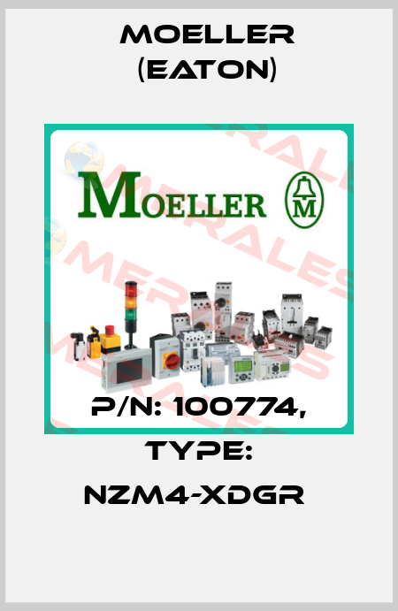 P/N: 100774, Type: NZM4-XDGR  Moeller (Eaton)