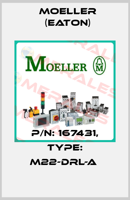 P/N: 167431, Type: M22-DRL-A  Moeller (Eaton)