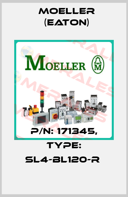 P/N: 171345, Type: SL4-BL120-R  Moeller (Eaton)
