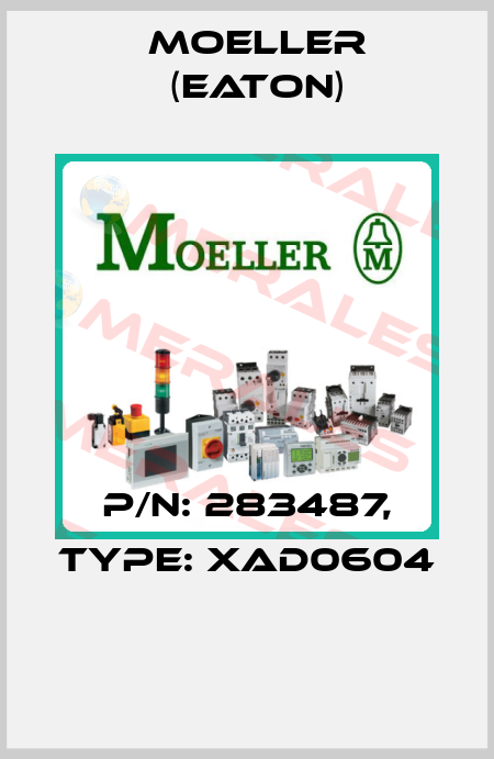 P/N: 283487, Type: XAD0604  Moeller (Eaton)