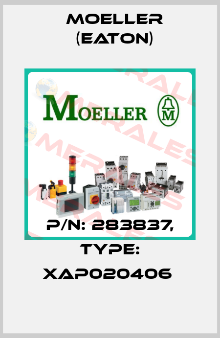 P/N: 283837, Type: XAP020406  Moeller (Eaton)