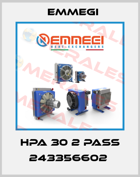 HPA 30 2 PASS 243356602  Emmegi