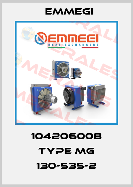 104206008 Type MG 130-535-2 Emmegi