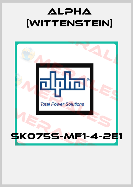 SK075S-MF1-4-2E1  Alpha [Wittenstein]
