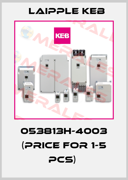 053813H-4003 (price for 1-5 pcs)  LAIPPLE KEB