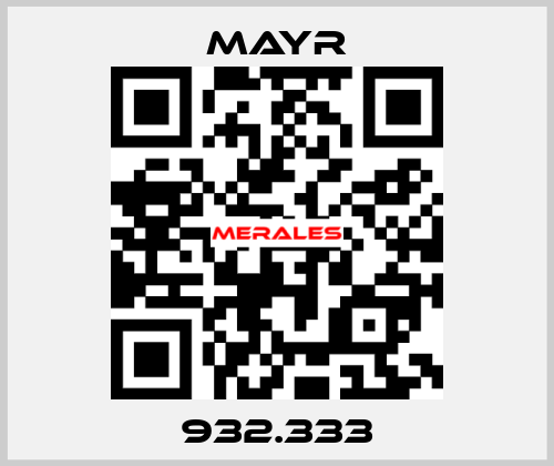 932.333  Mayr