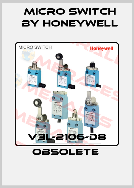 V3L-2106-D8 obsolete  Micro Switch by Honeywell