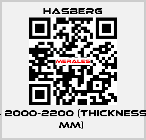 1.1274 2000-2200 (thickness 0,03 mm)  Hasberg