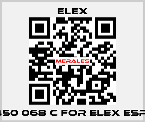 450 068 C FOR ELEX ESP  Elex