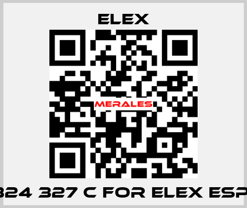 324 327 C FOR ELEX ESP  Elex