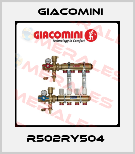 R502RY504  Giacomini
