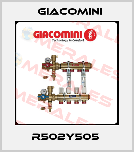 R502Y505  Giacomini