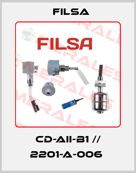CD-AII-B1 // 2201-A-006  Filsa