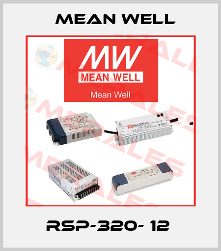  RSP-320- 12  Mean Well