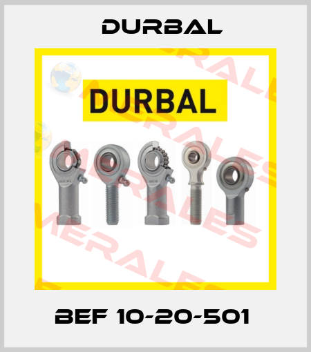 BEF 10-20-501  Durbal