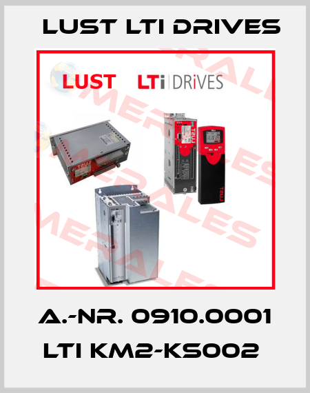 A.-Nr. 0910.0001 LTI KM2-KS002  LUST LTI Drives