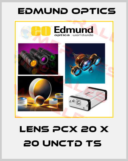 LENS PCX 20 X 20 UNCTD TS  Edmund Optics