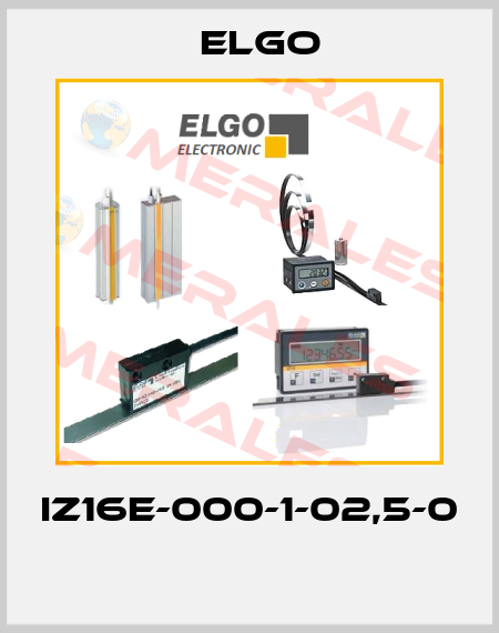 IZ16E-000-1-02,5-0  Elgo