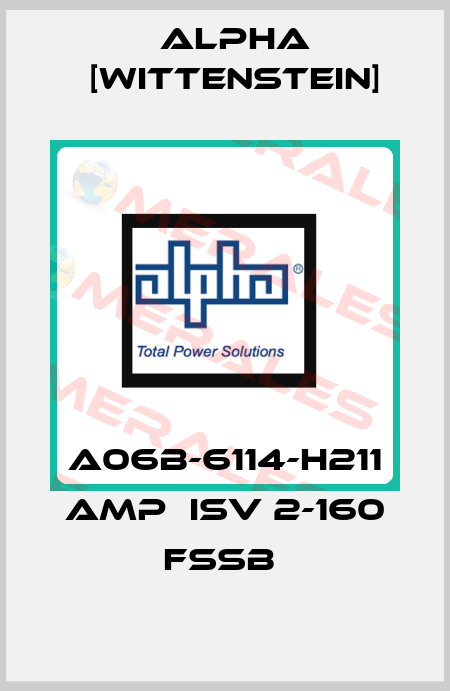 A06B-6114-H211 AMP  ISV 2-160 FSSB  Alpha [Wittenstein]
