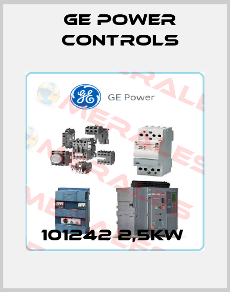 101242 2,5KW  GE Power Controls