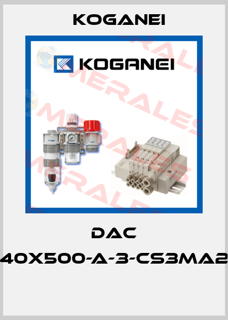 DAC 40X500-A-3-CS3MA2  Koganei