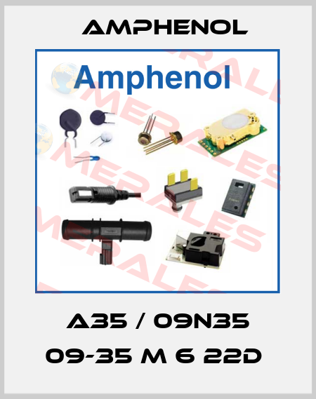 A35 / 09N35 09-35 M 6 22D  Amphenol