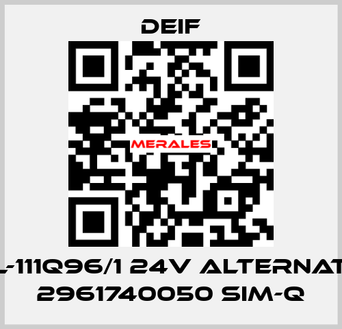 AAL-111Q96/1 24V alternative 2961740050 SIM-Q Deif