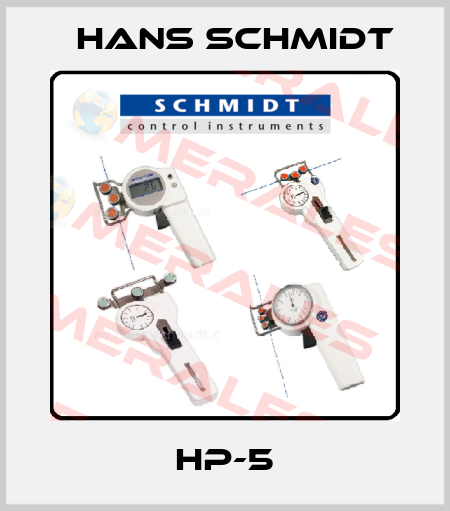 HP-5 Hans Schmidt
