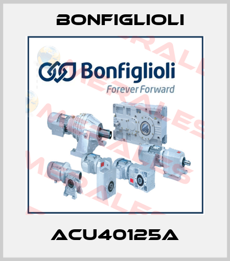 ACU40125A Bonfiglioli