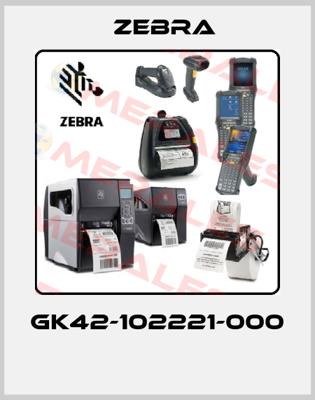 GK42-102221-000  Zebra
