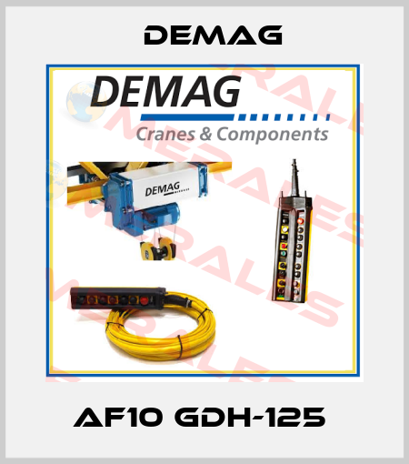 AF10 GDH-125  Demag