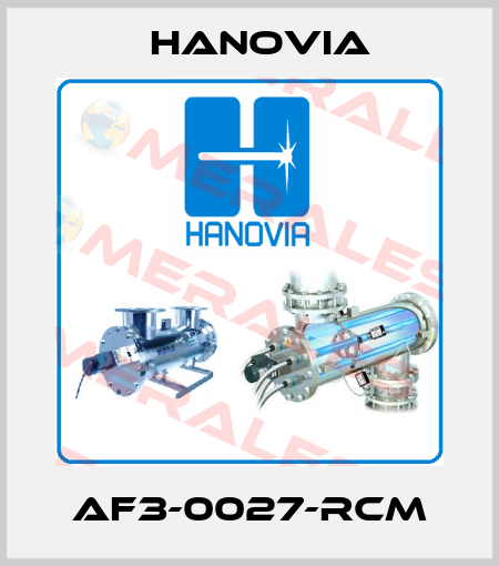 AF3-0027-RCM Hanovia