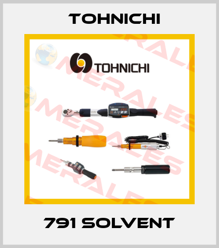 791 Solvent Tohnichi