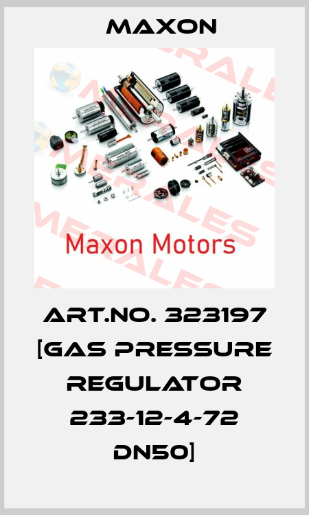 ART.NO. 323197 [GAS PRESSURE REGULATOR 233-12-4-72 DN50] Maxon