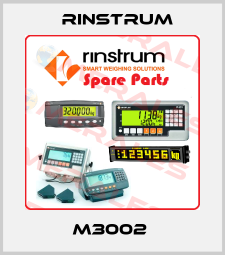 M3002  Rinstrum