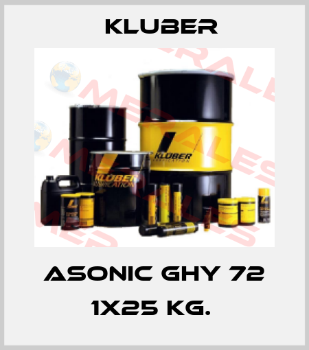 ASONIC GHY 72 1X25 KG.  Kluber