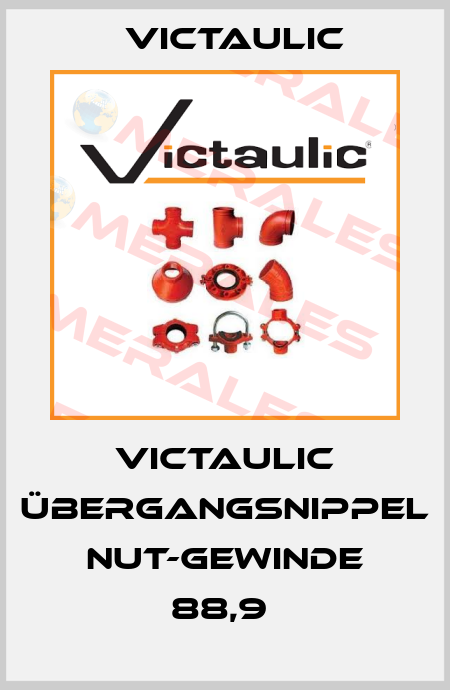 Victaulic Übergangsnippel Nut-Gewinde 88,9  Victaulic